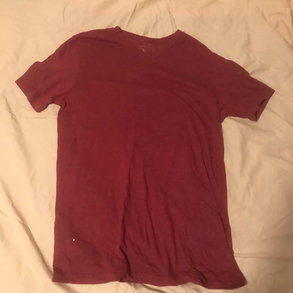 Plain Burgundy T-shirt
